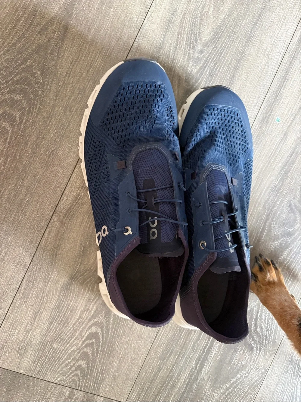 On Running Men's Navy Blue Slip-On Performance Sneakers